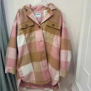 Old Navy | Pink Plaid Shacket